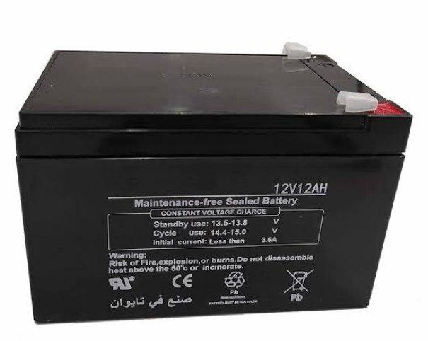 بطاريه عربيه 12 فولت 12 امبير