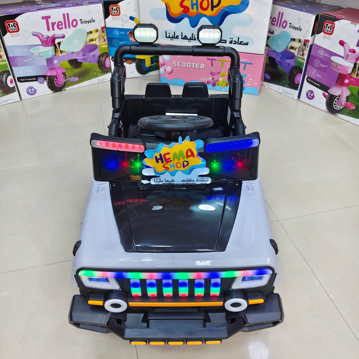 سياره چيب موديل 80F-ابيض