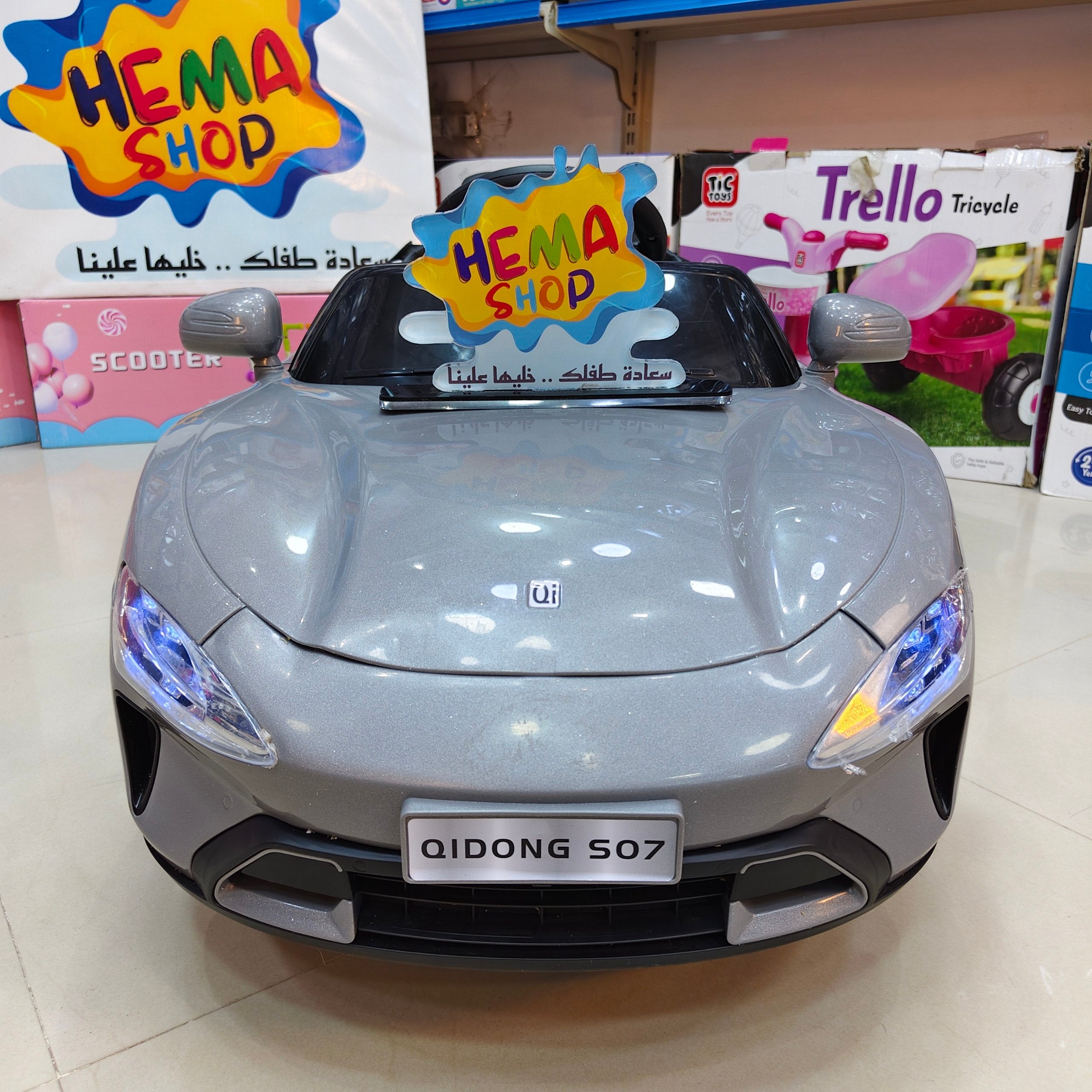 الموديل // سياره  Porsche_رمادي