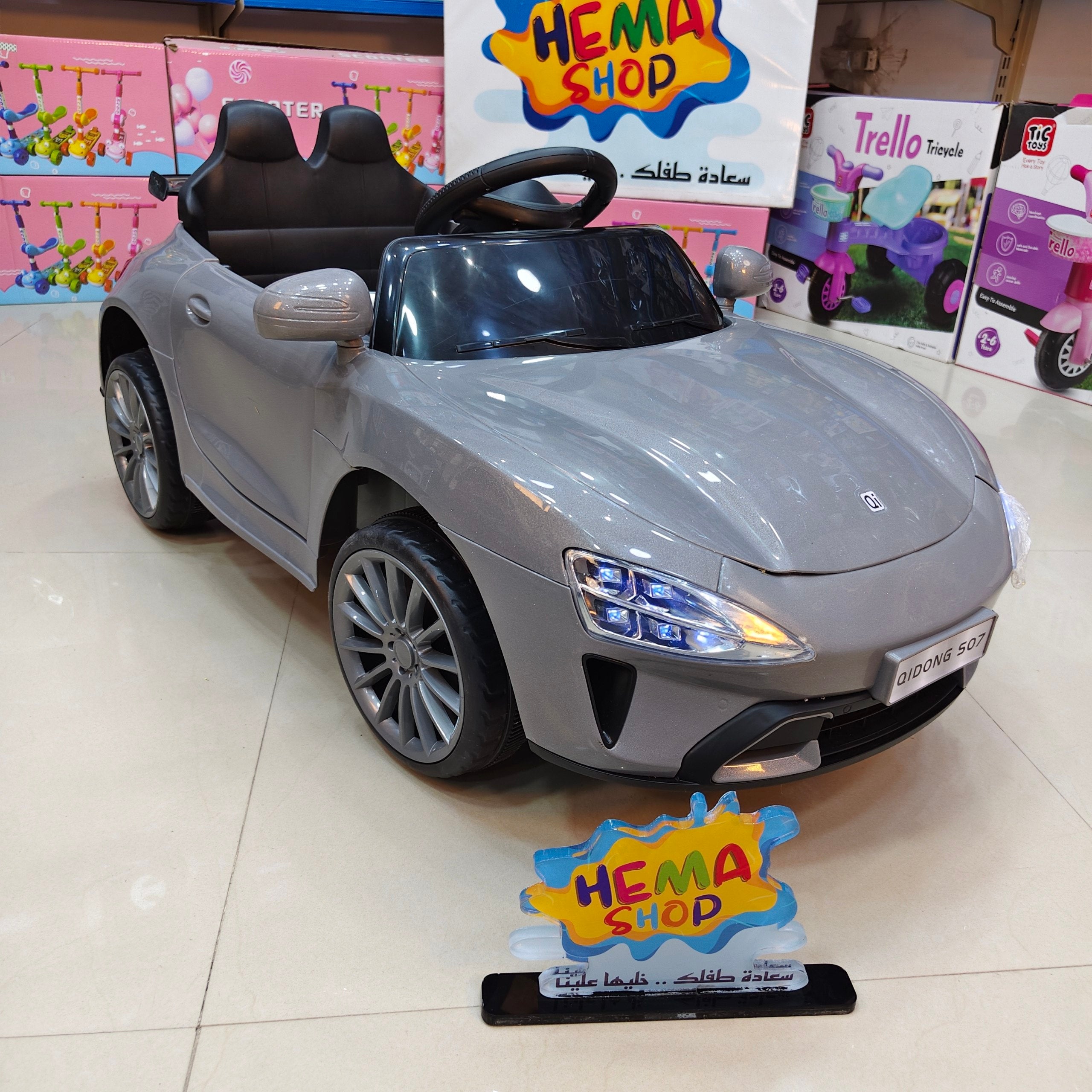 الموديل // سياره  Porsche_رمادي