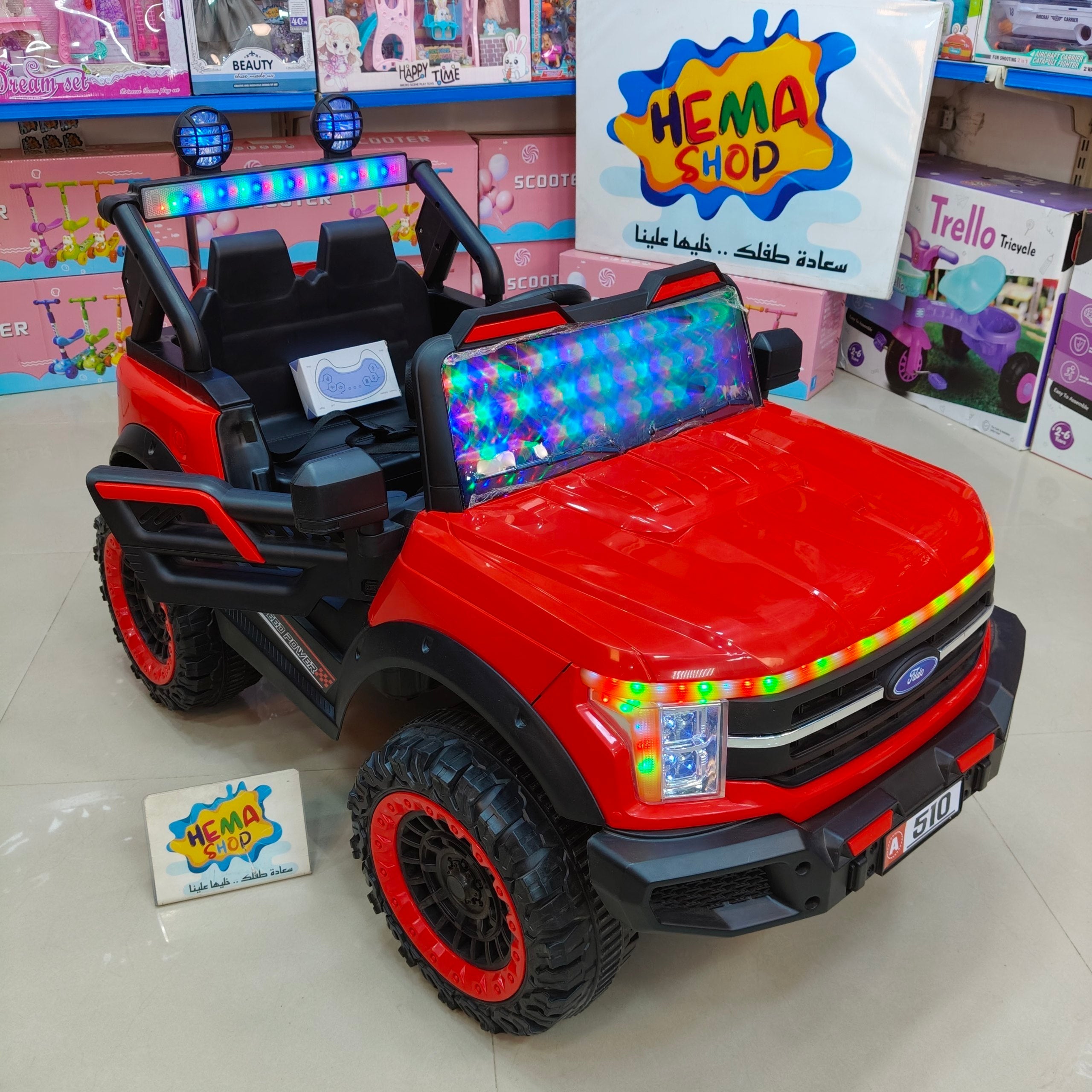 سيارة ford موديل 2026  - احمر