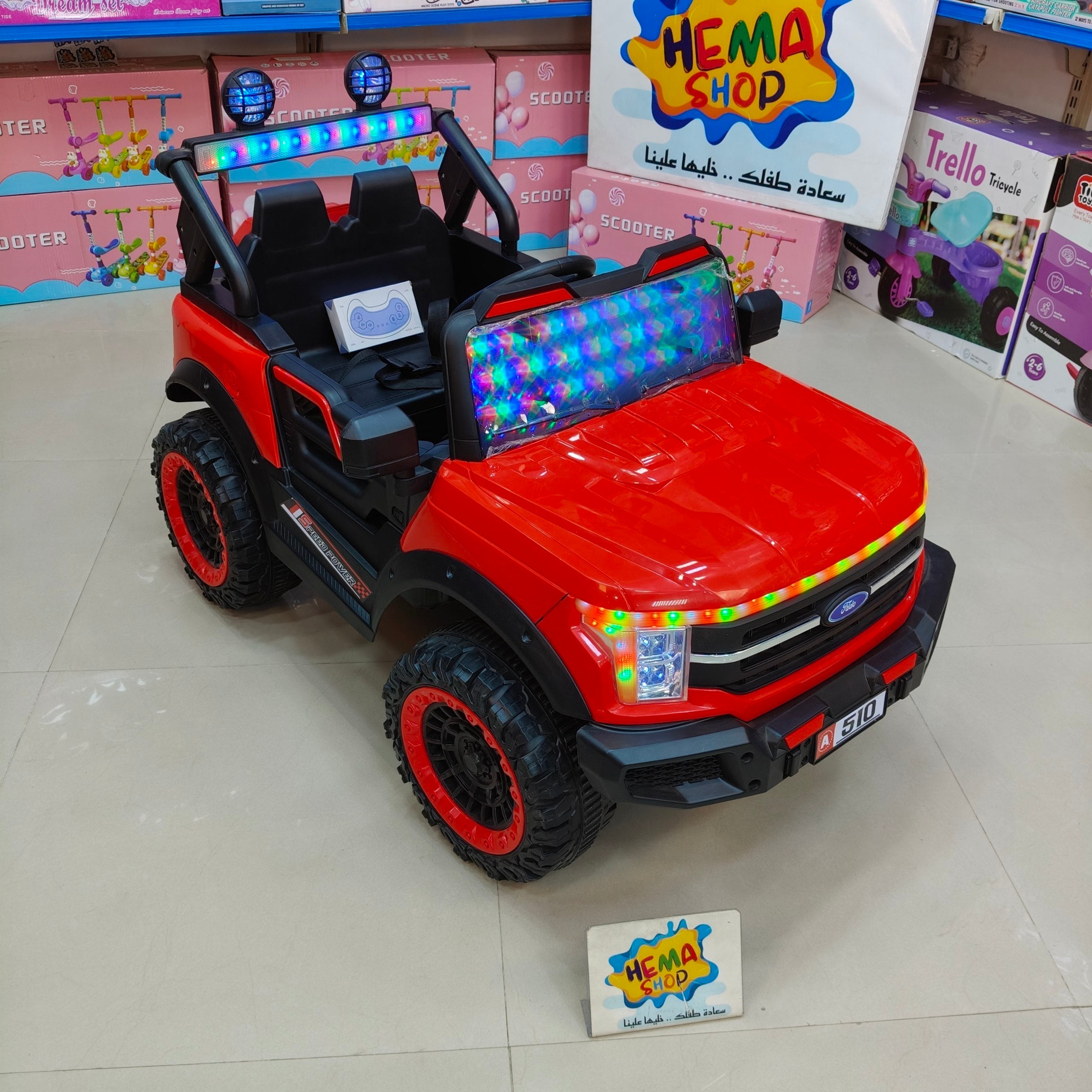 سيارة ford موديل 2026  - احمر