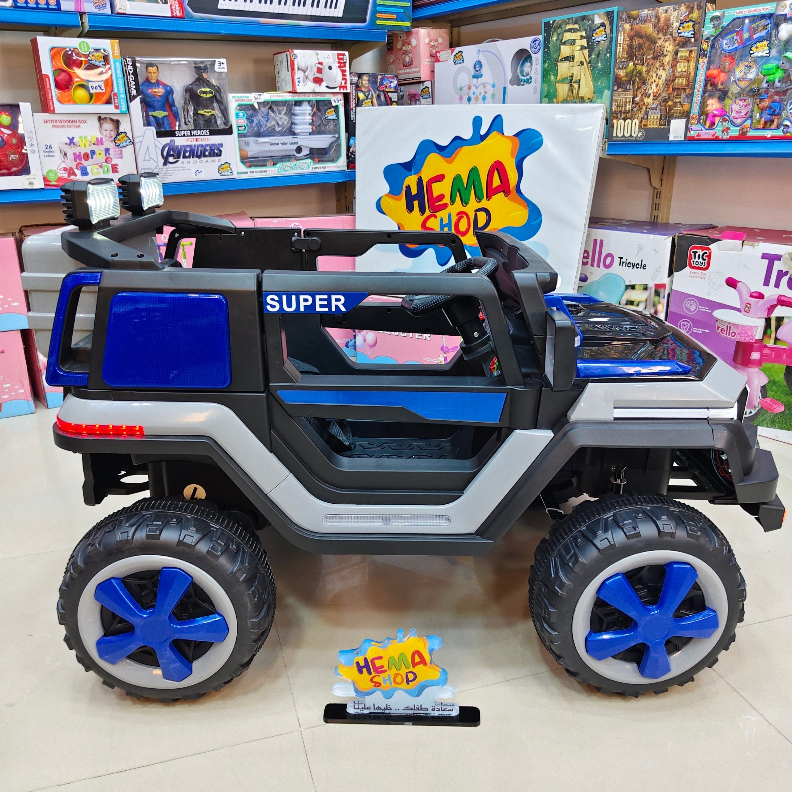 سياره  Jeep JCCP _ ازرق