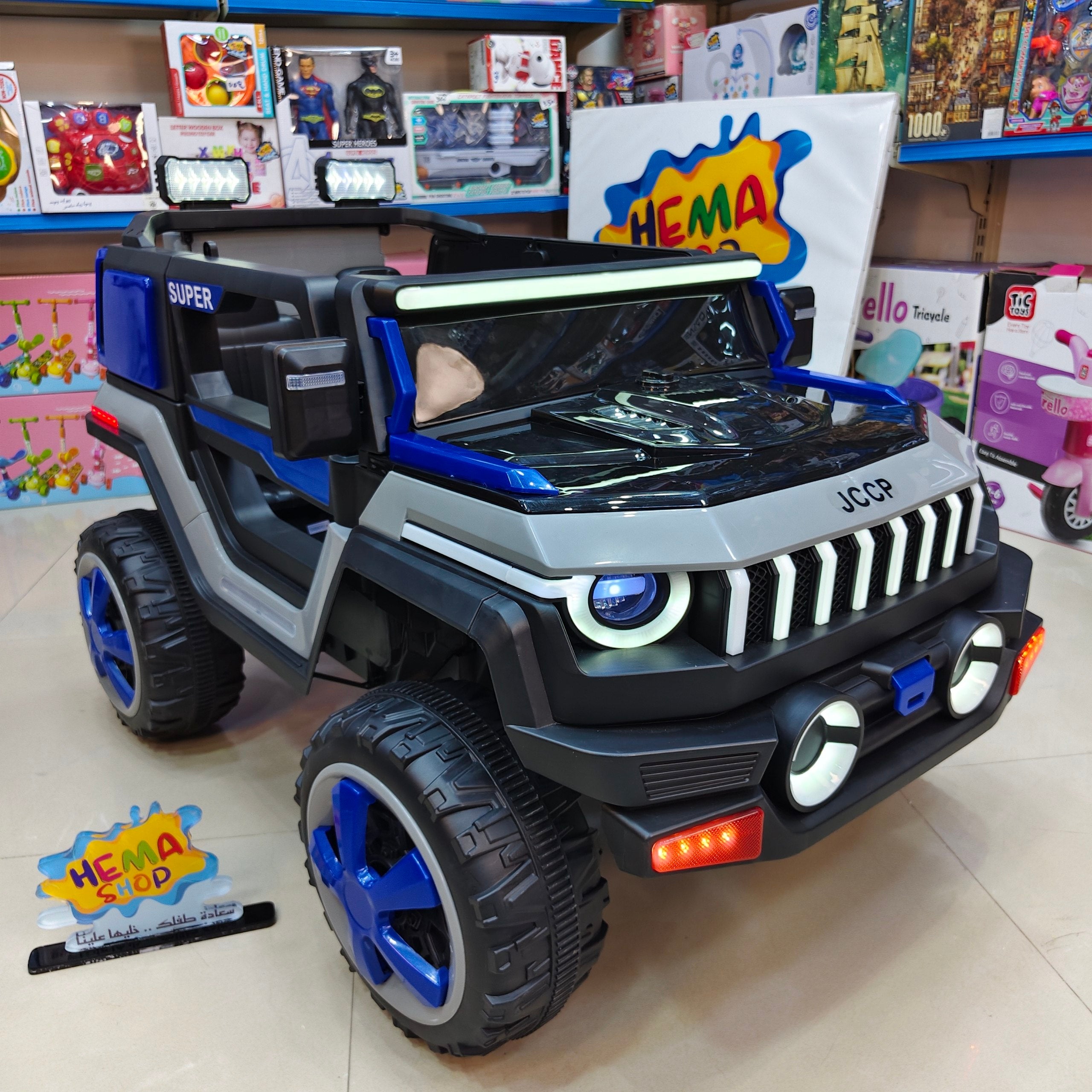 سياره  Jeep JCCP _ ازرق