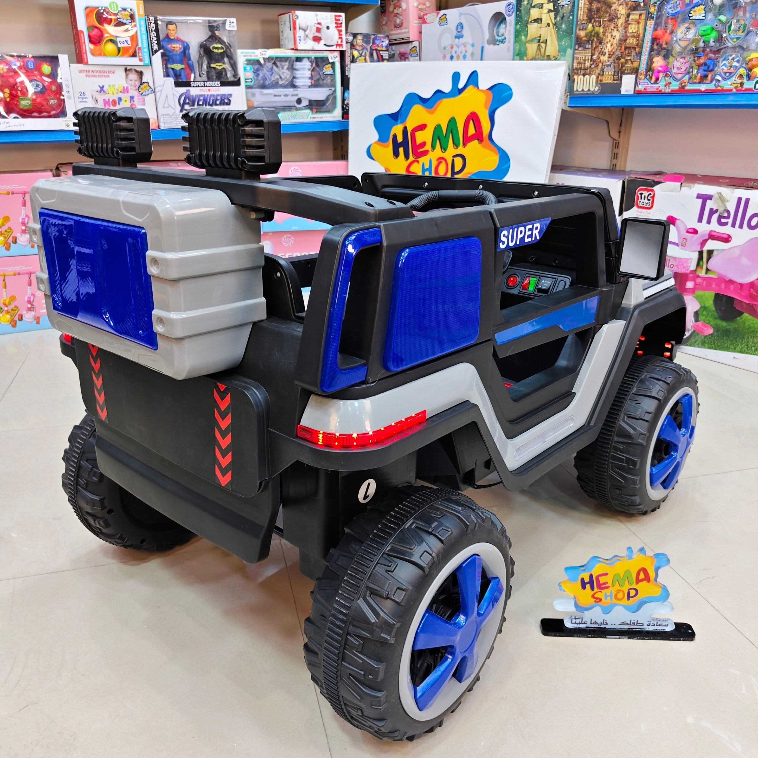 سياره  Jeep JCCP _ ازرق