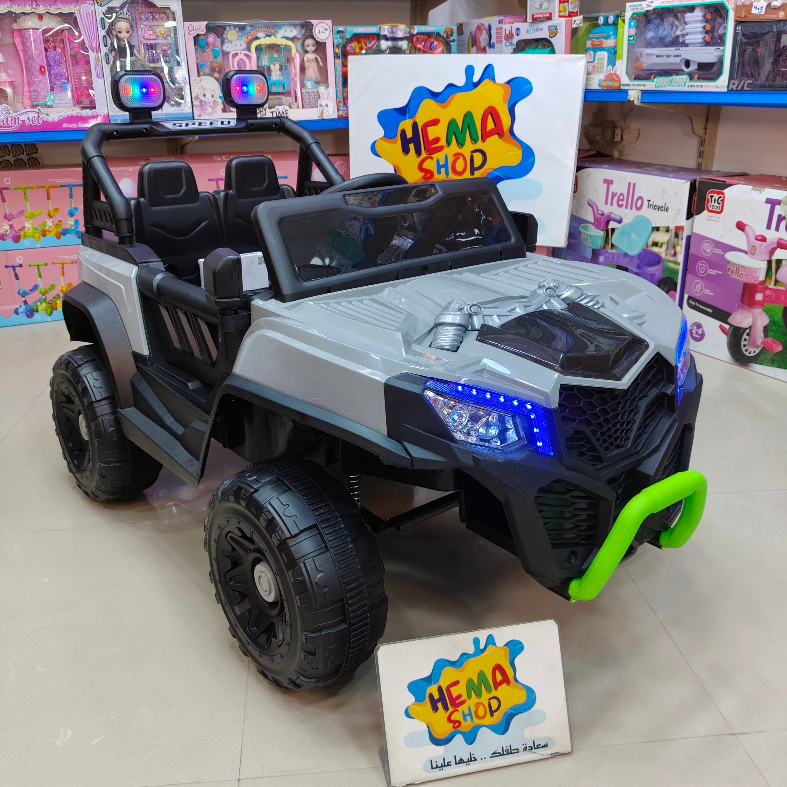 عربيه چيب موديل 2026 _ رمادى