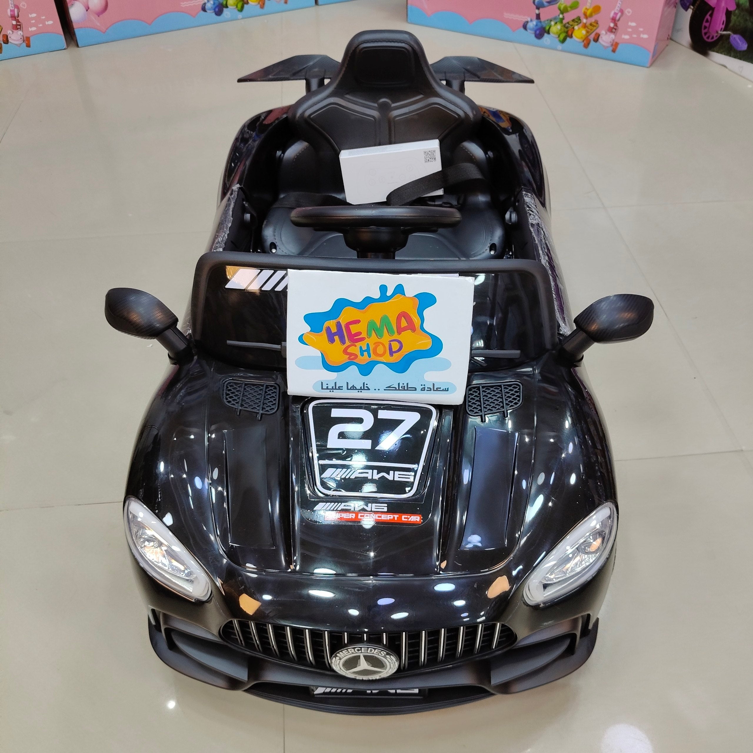 سياره مرسيدس   موديل 506 _ اسود