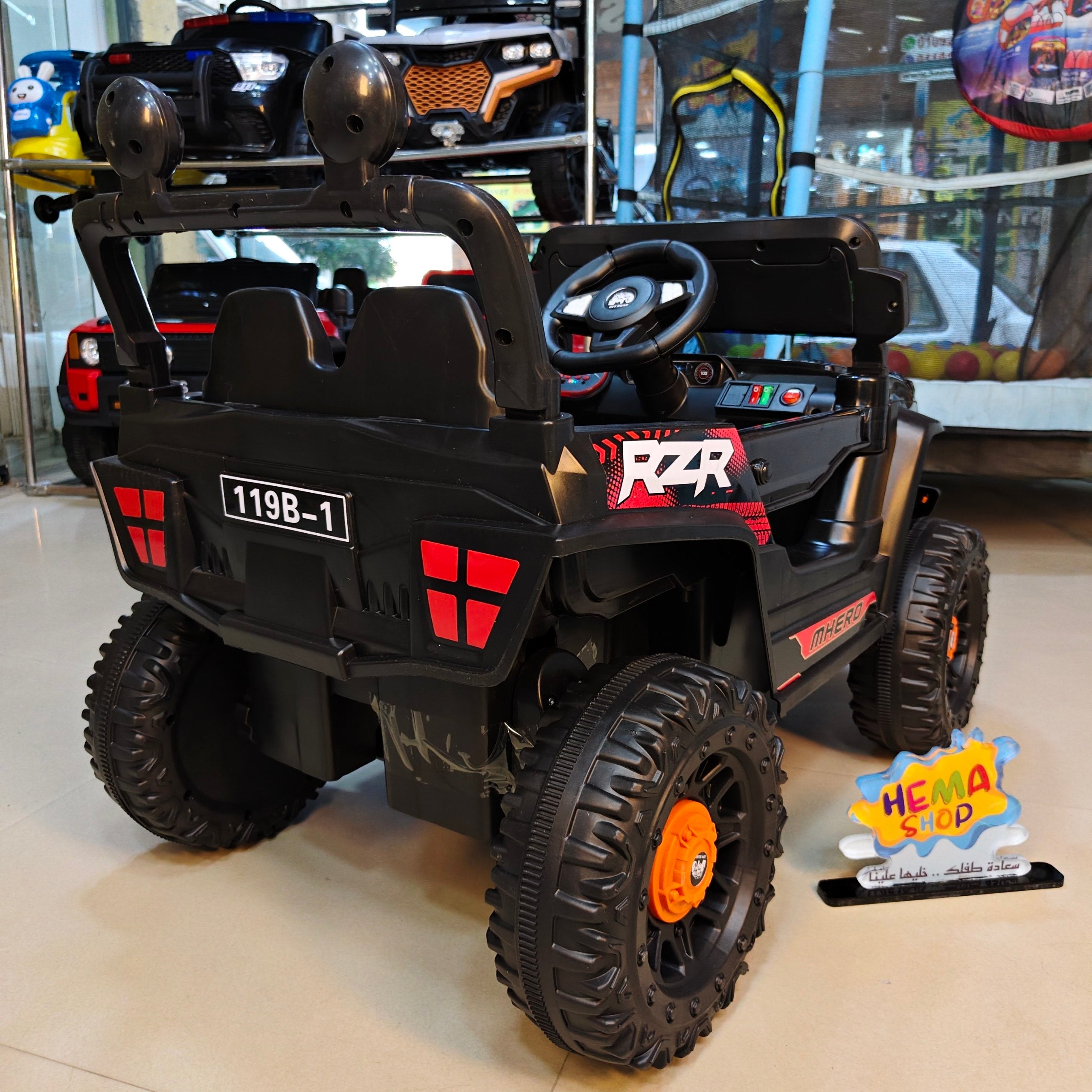 سياره  الأطفال Jeep موديل 2026 _ اسود