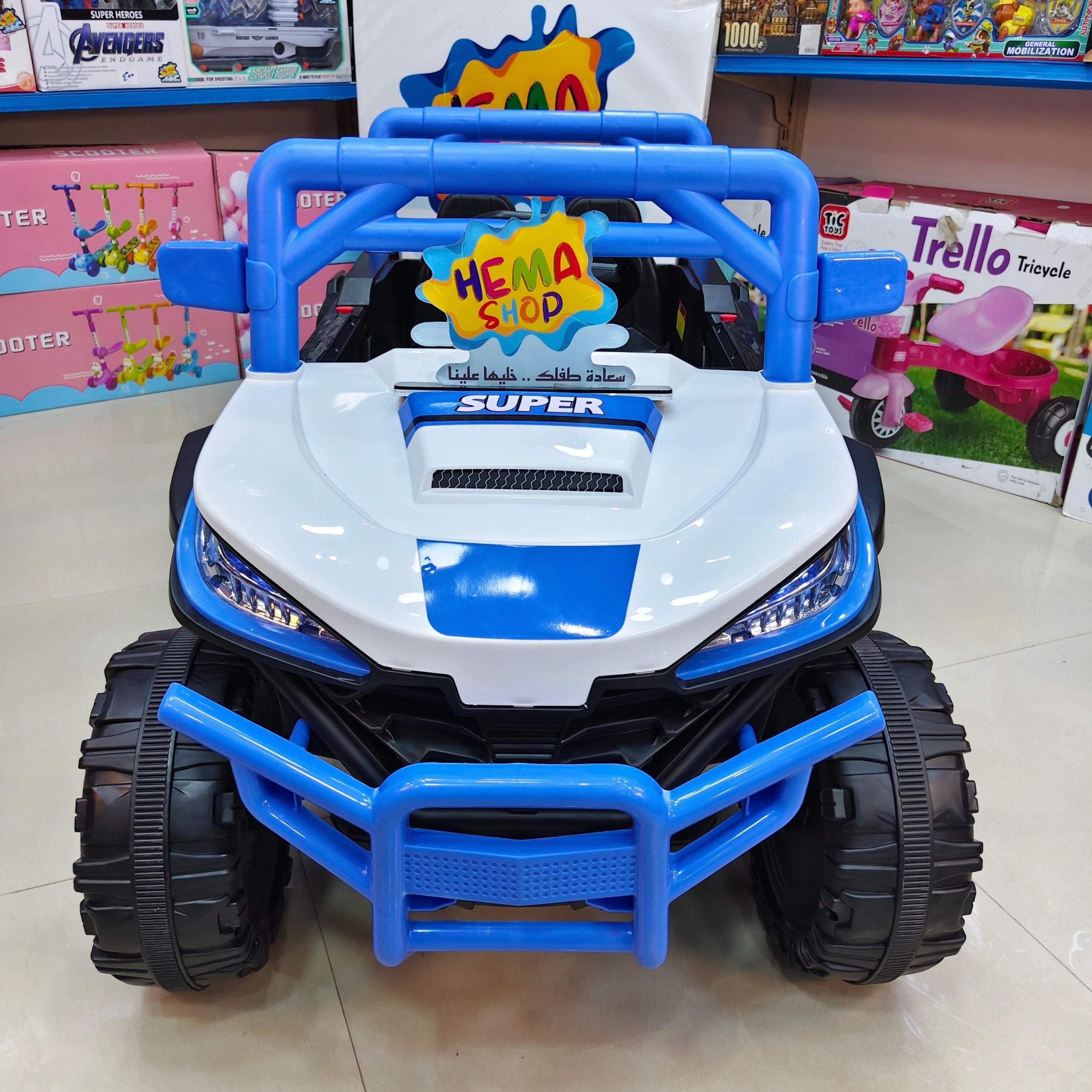 JEEP 4×4 موديل 905 _ ازرق