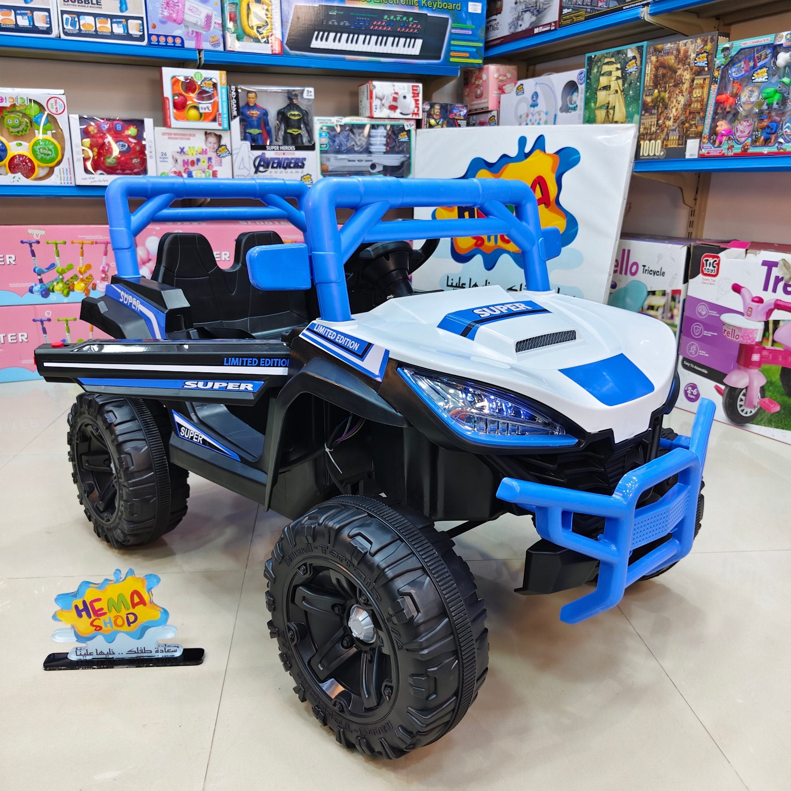 JEEP 4×4 موديل 905 _ ازرق