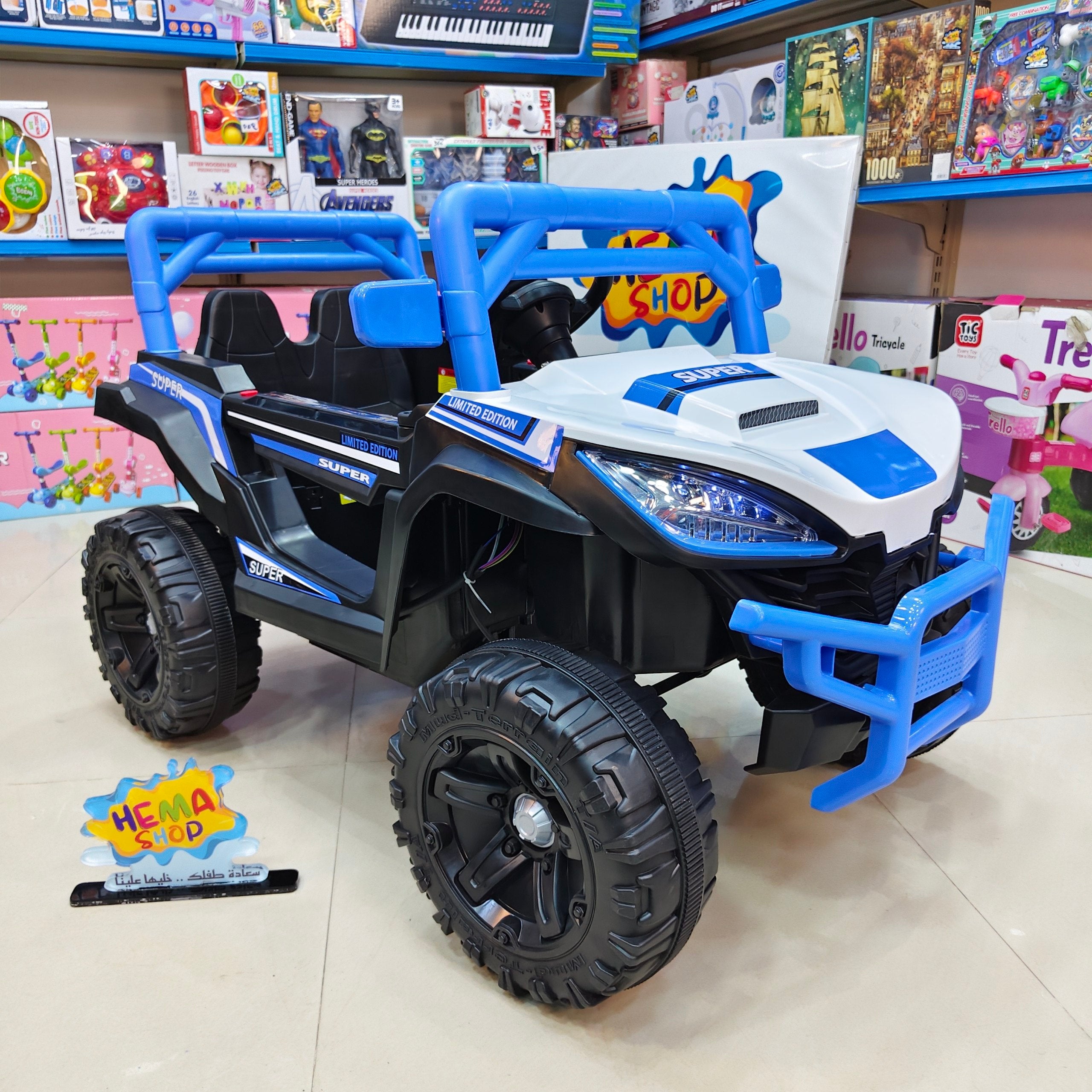 JEEP 4×4 موديل 905 _ ازرق