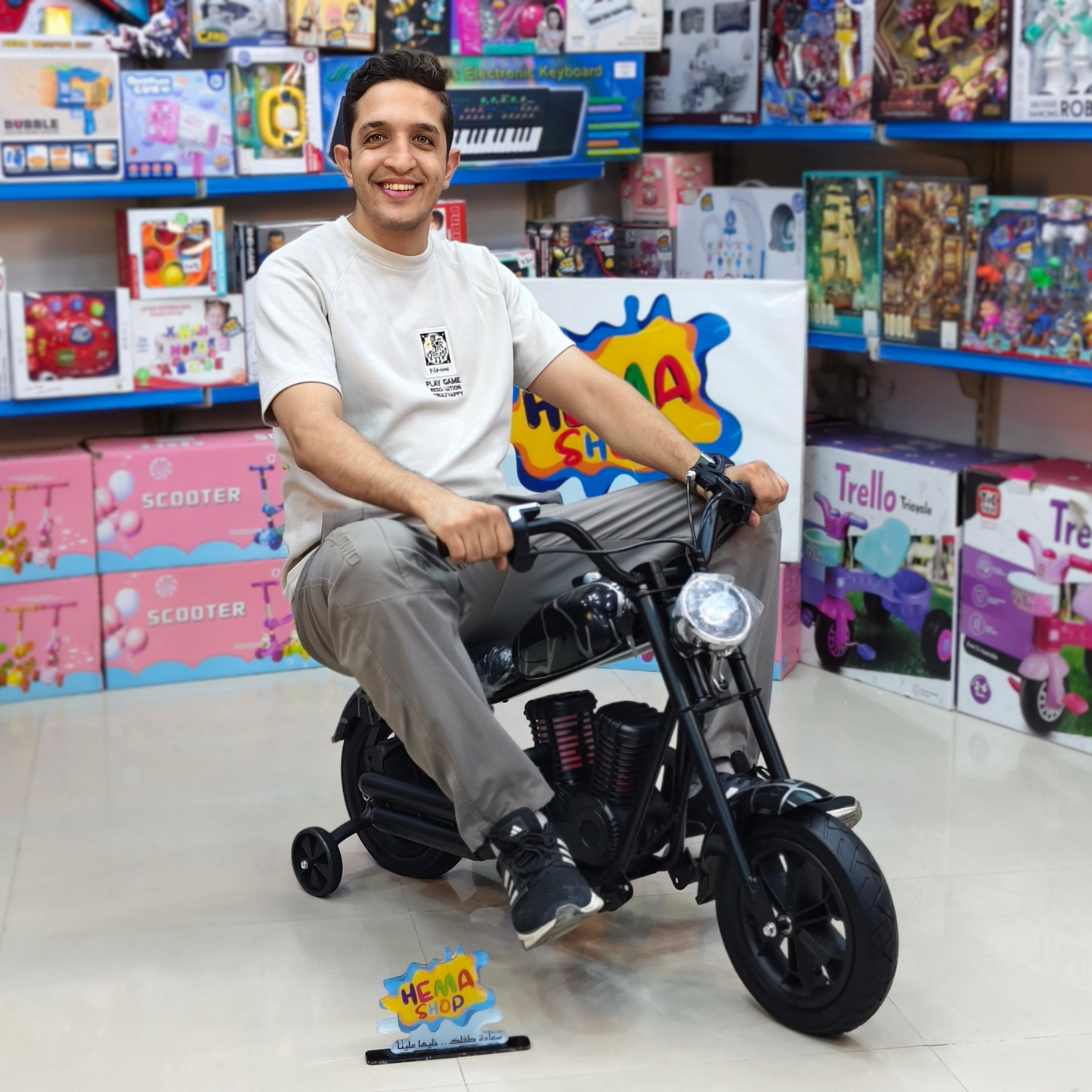 سكوتر هارلي موديل 2027  🏍️ _ اسود
