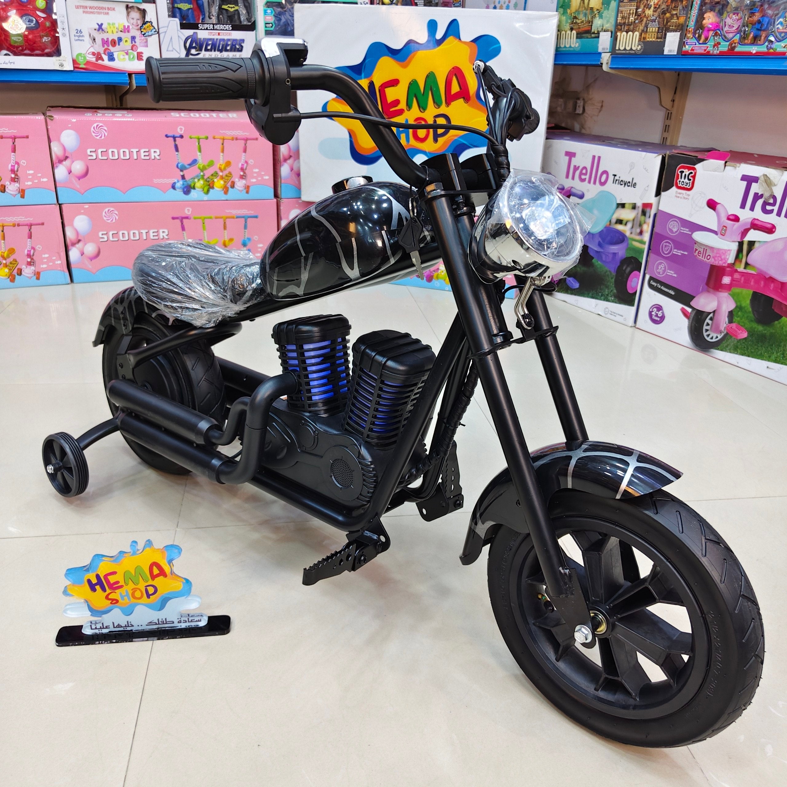 سكوتر هارلي موديل 2027  🏍️ _ اسود