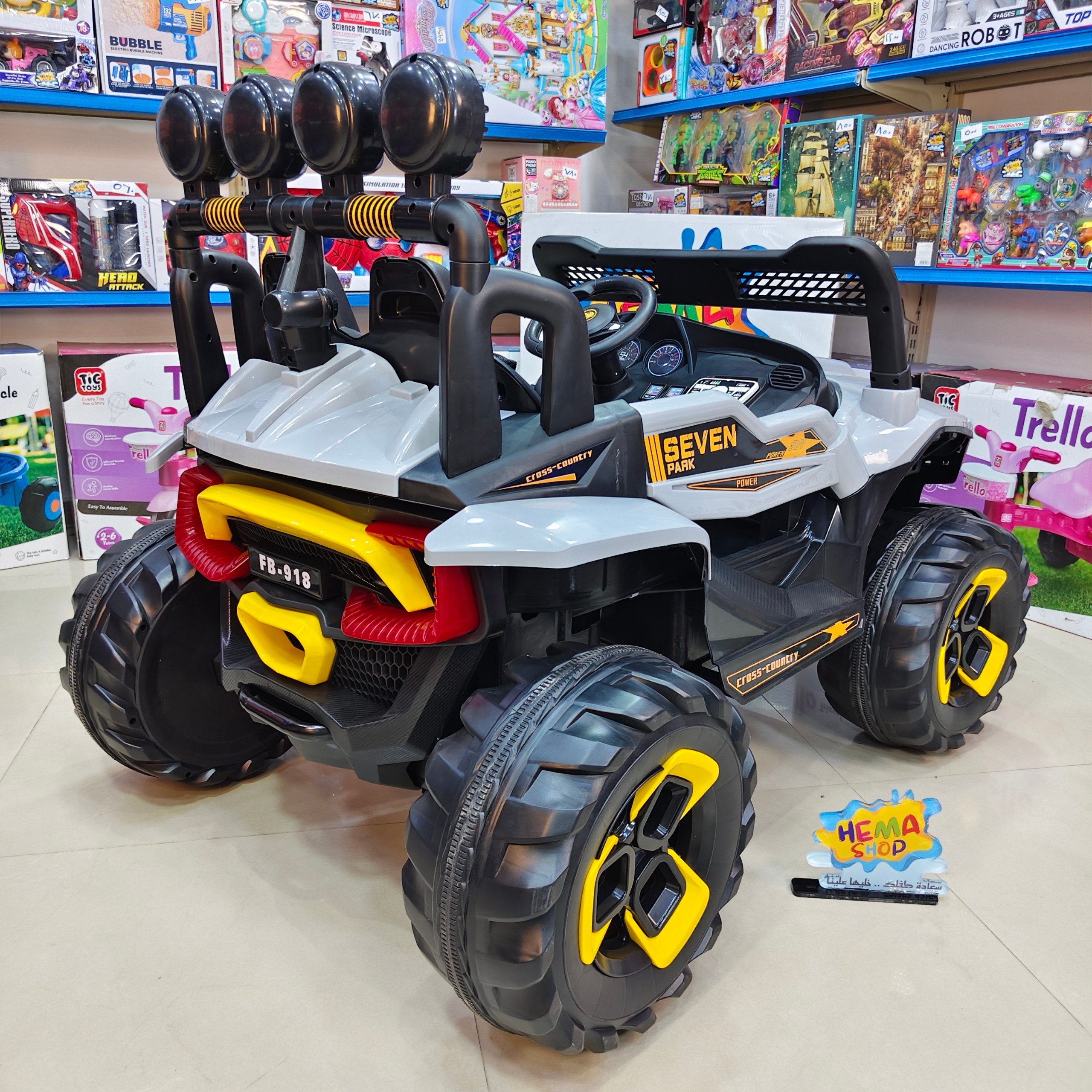 سيارة جيب موديل 2026 _ رمادى