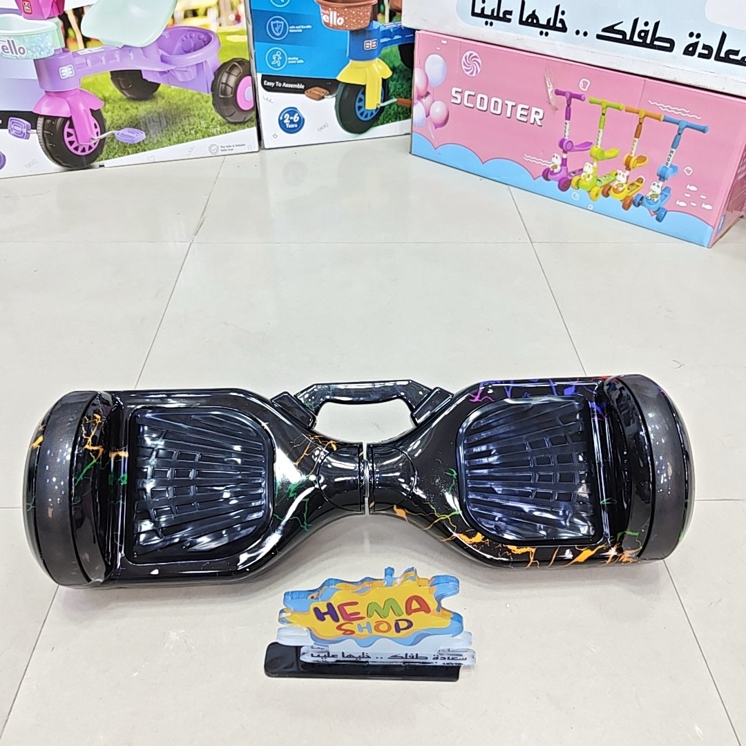 هوفر بورد 6.5 انش جنط معدن _ اسود