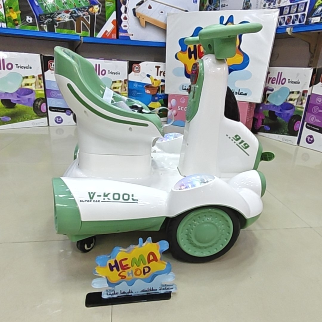 طيارة 360° درجه موديل 2027 _ اخضر