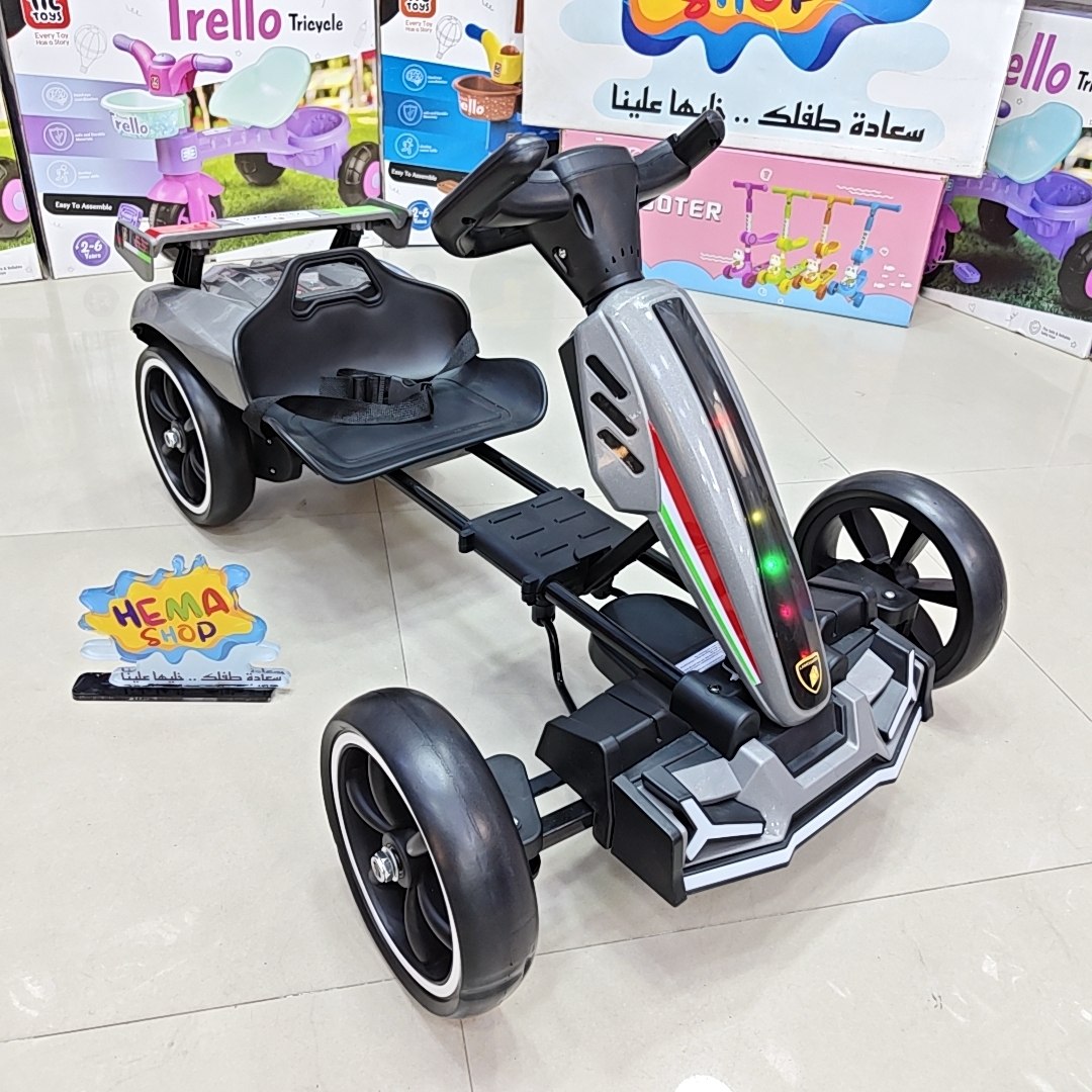 سبايدرمان Go Kart _ رمادى