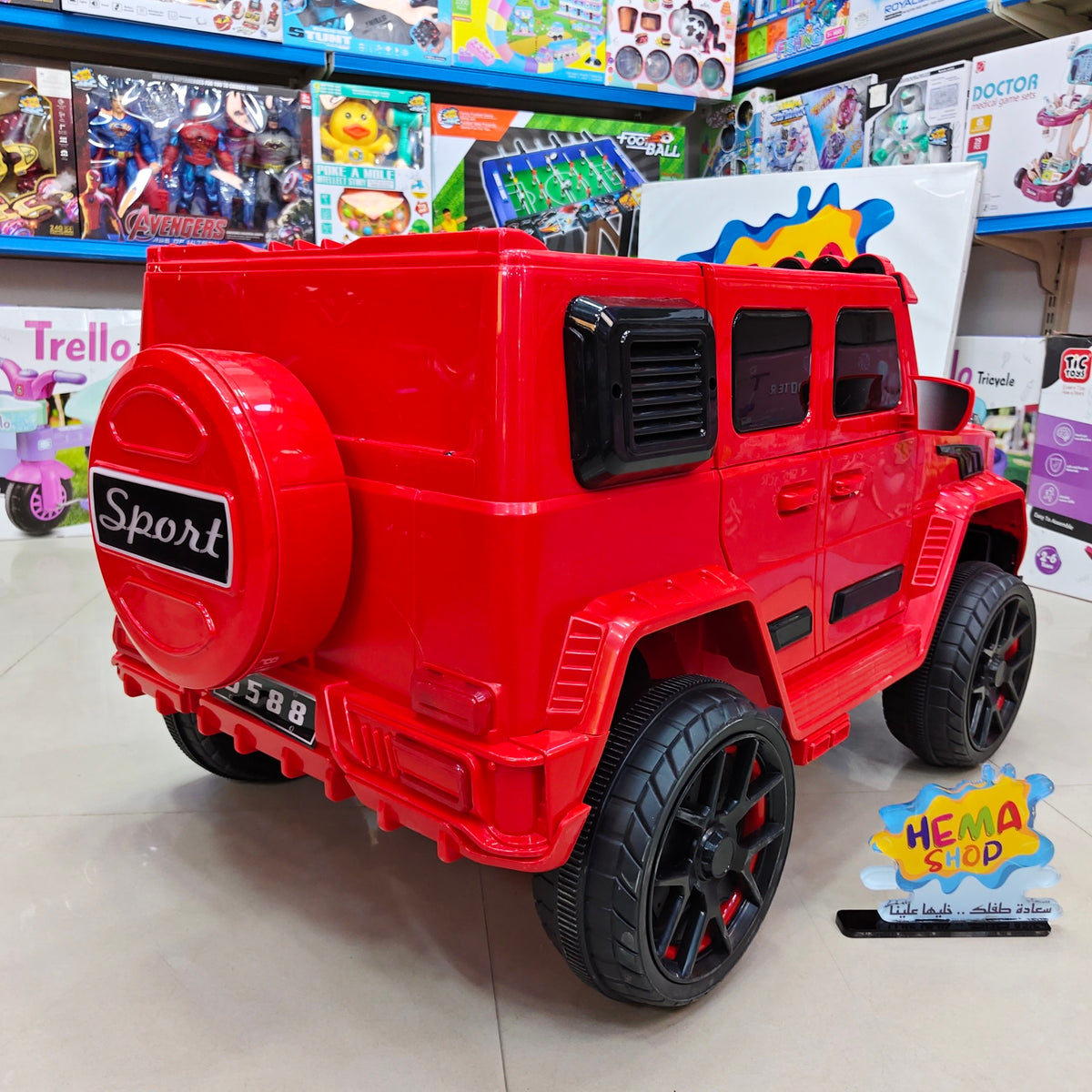 سياره G class موديل 2026 _ احمر