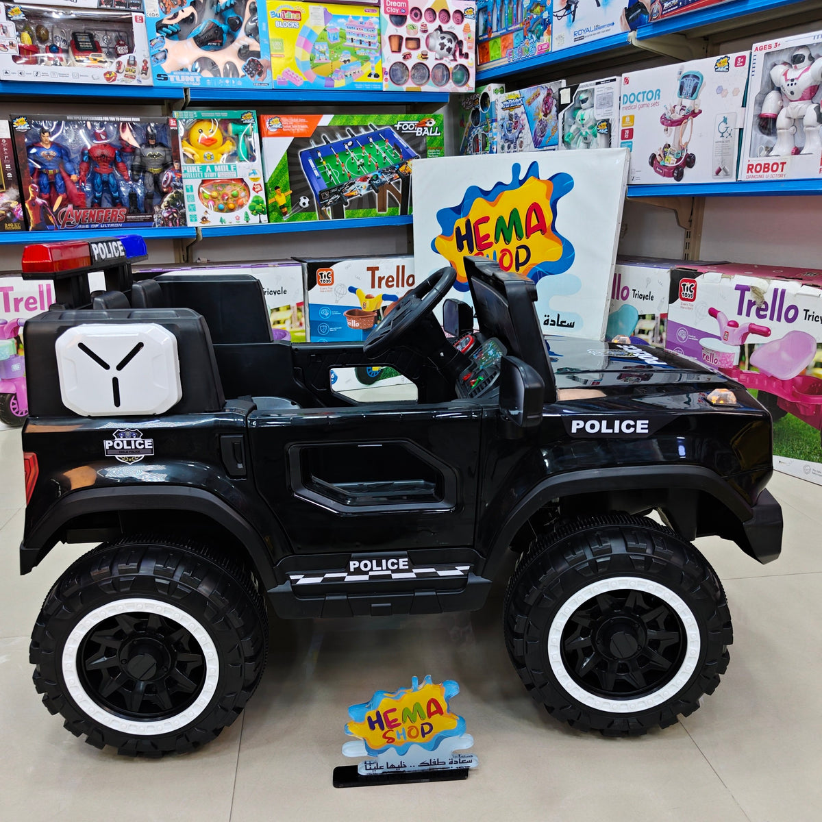 سياره مرسيدس police موديل 2026 _ اسود