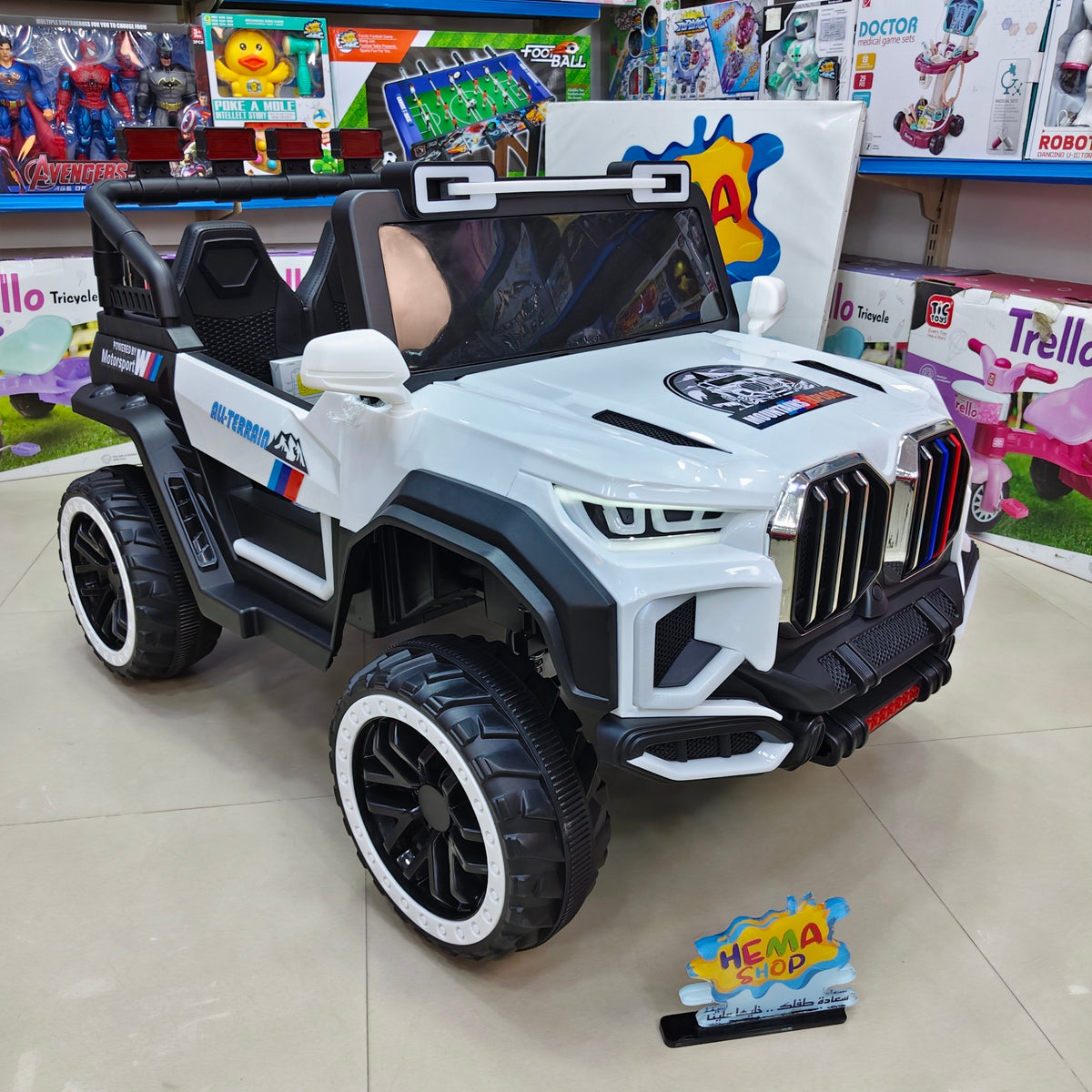 سيارة BMW موديل 2026 _ ابيض