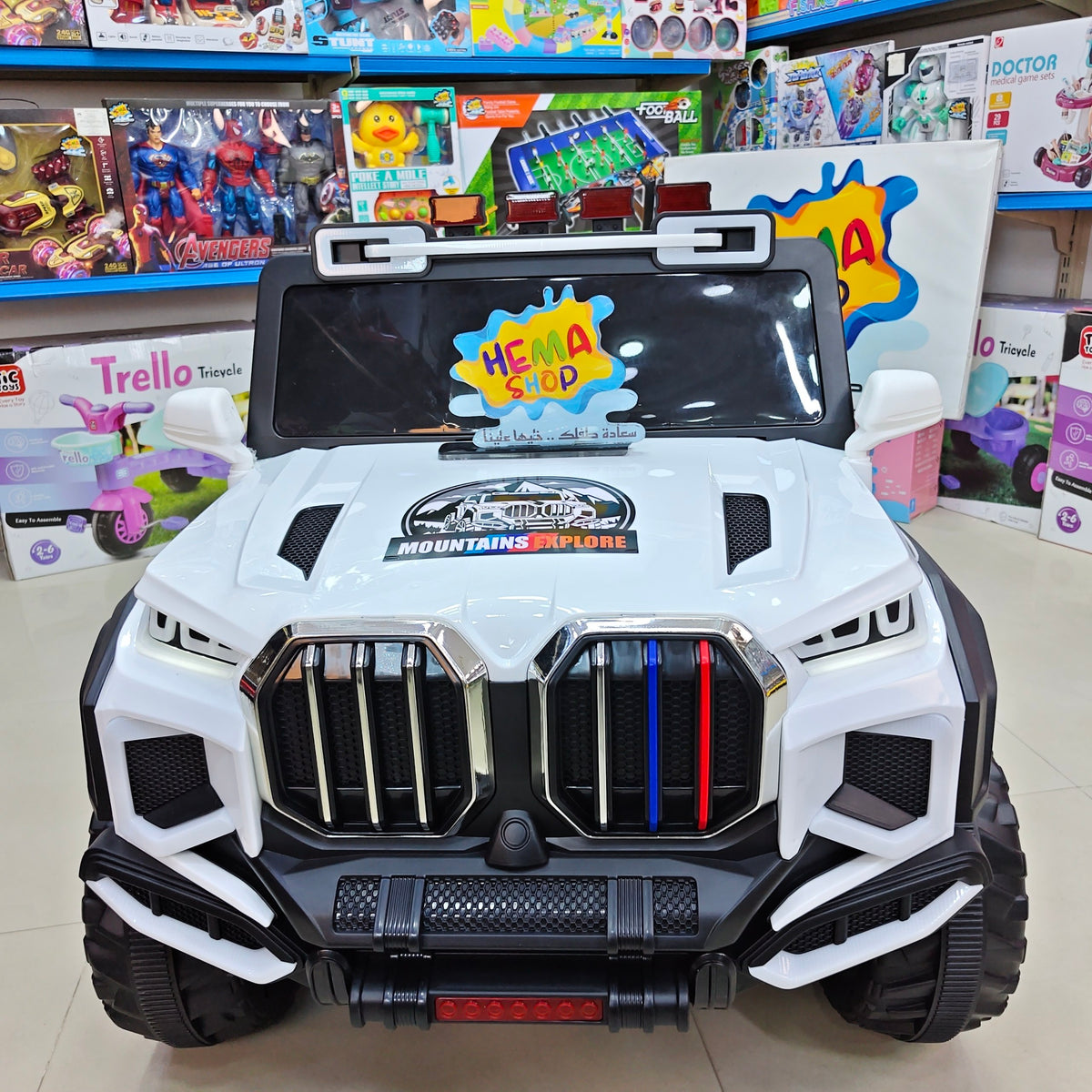 سيارة BMW موديل 2026 _ ابيض