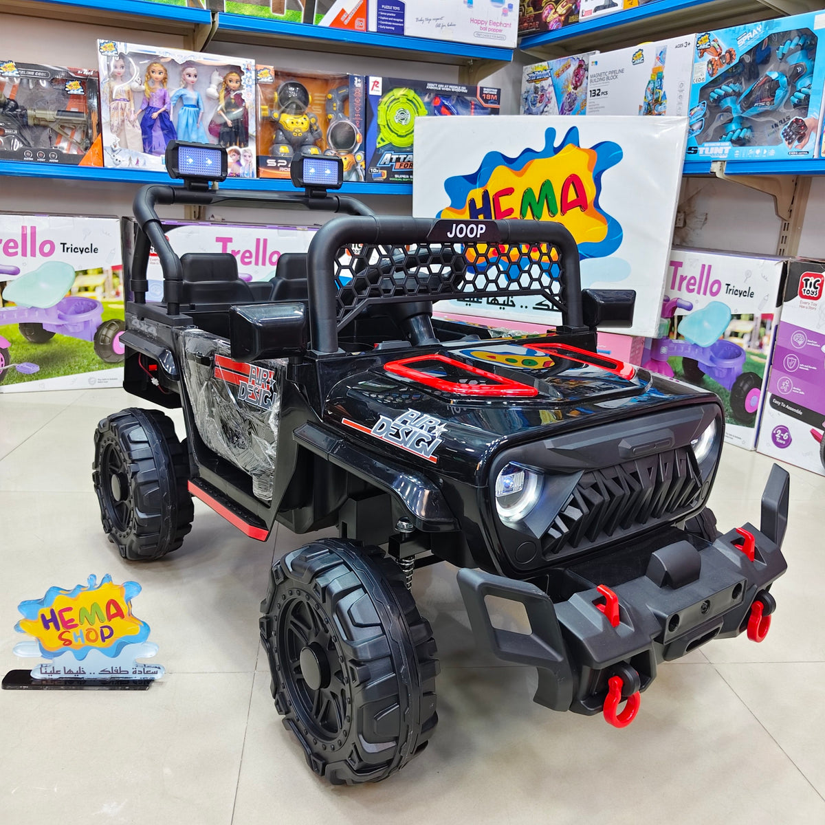 سيارة Jeep عيون موديل 2026 _ اسود